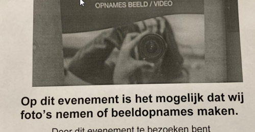 Fotomateriaal toelating